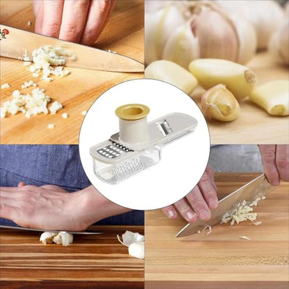 Pack X3 Mini Cortador 3 En 1 Rallador De Verduras Con Recipiente
