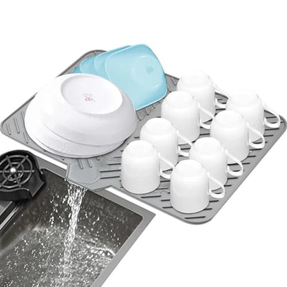 Pague 1, Lleve 2 🎁 Tapete Escurridor De Silicona Para Secado De Platos