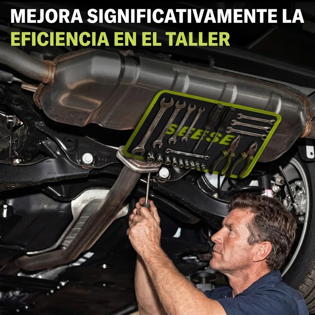 Kit x3 Alfombrillas Magnéticas Flexibles Sujetadoras De Herramientas
