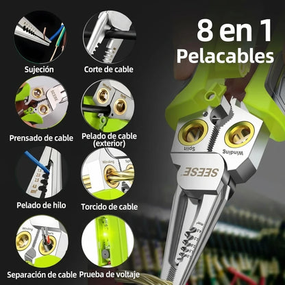 Pelacables 8 En 1 Profesional Multifunción Para Electricista