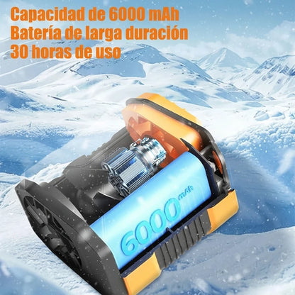 Mini Ventilador Portátil De Cinturón Recargable 5 Velocidades
