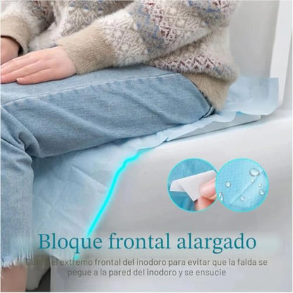 Pack x50 Cubiertas Desechables Para Asiento Inodoro