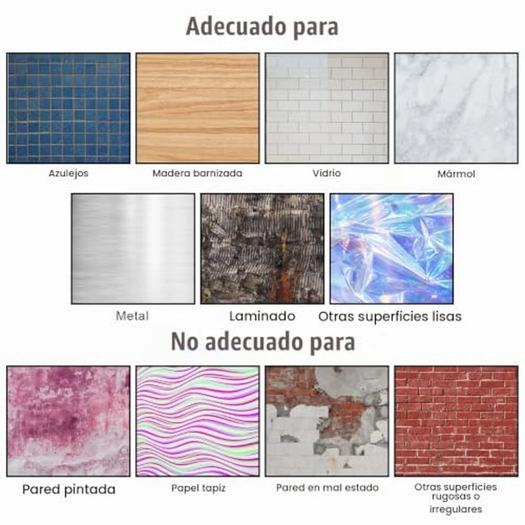 Pack X15 Tornillo Adhesivo De Pared Transparente Para Colgar