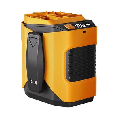 Mini Ventilador Portátil De Cinturón Recargable 5 Velocidades