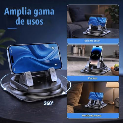 Pack X3 Soporte Universal De Teléfono Para Carro Con Base Rotatoria 360°