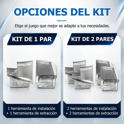 Pack X4 Herramienta Instalación Y Extracción Correa Tensora Motor