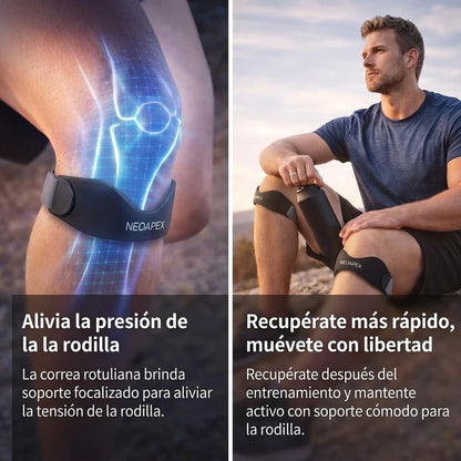 Pack X2 Bandas De Soporte Para Tendón Rotuliano