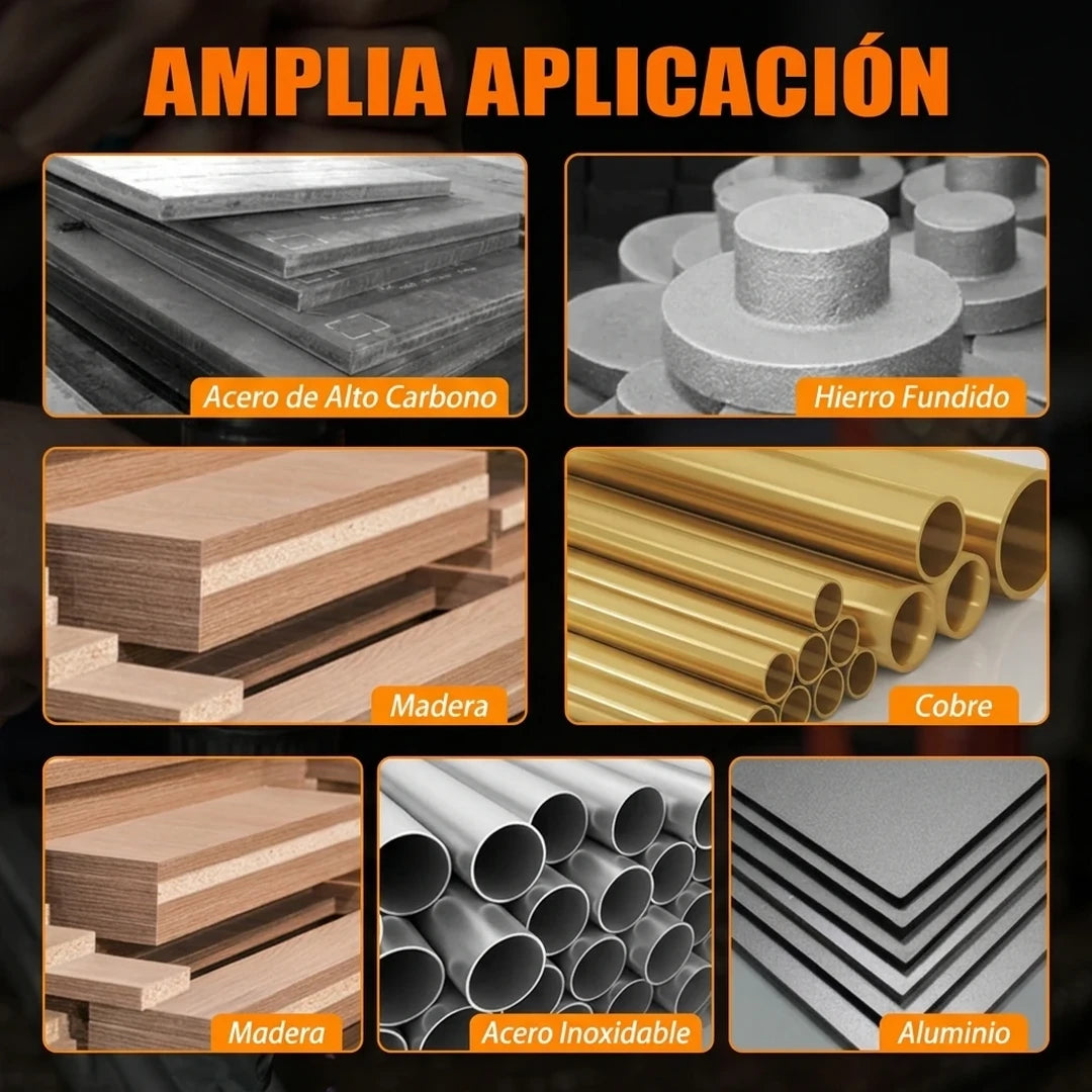 Kit 29 Piezas Brocas De Cobalto M35 Con Estuche Metálico