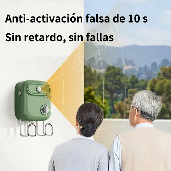 Recordatorio de Voz Con Gancho Para Llaves y Sensor de Movimiento / Pack x2