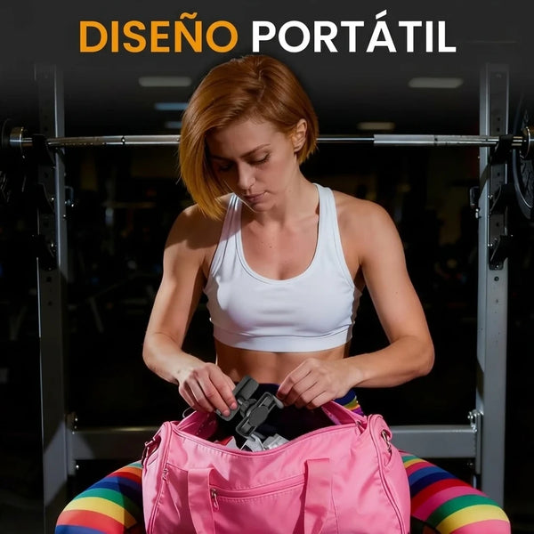 Soporte Magnético Para Gym Con Rotación 360° y Fijación de 8 Imanes N52