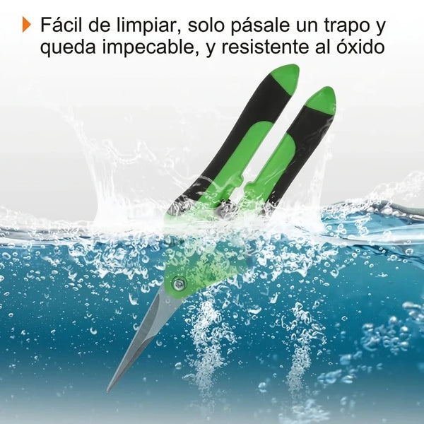 Tijeras de Podar de Precisión Con Resorte Automático Para Plantas / Bonsái y Jardín